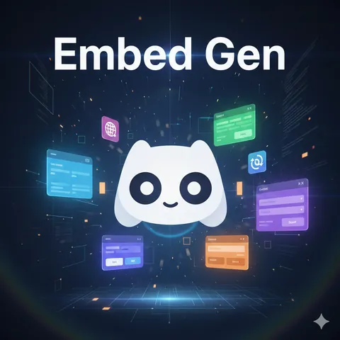 EmbedGen bot logo